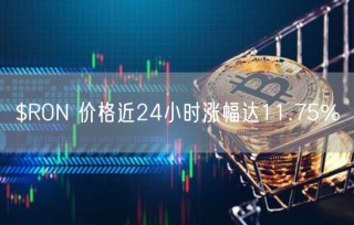$RON 价格近24小时涨幅达11.75%