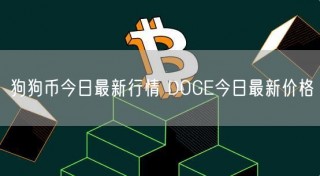 狗狗币今日最新行情 DOGE今日最新价格