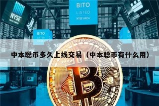 中本聪币多久上线交易（中本聪币有什么用）