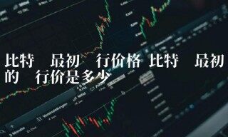 比特币最初的发行价是多少